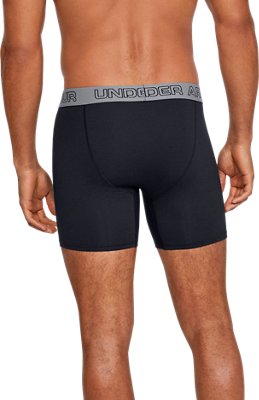 3 Pack Under Armour Mens Cotton Stretch 6 Inch Boxer Jock 3 Pack Under Armour Mens Cotton Stretch 6 Inch Boxer Jock
